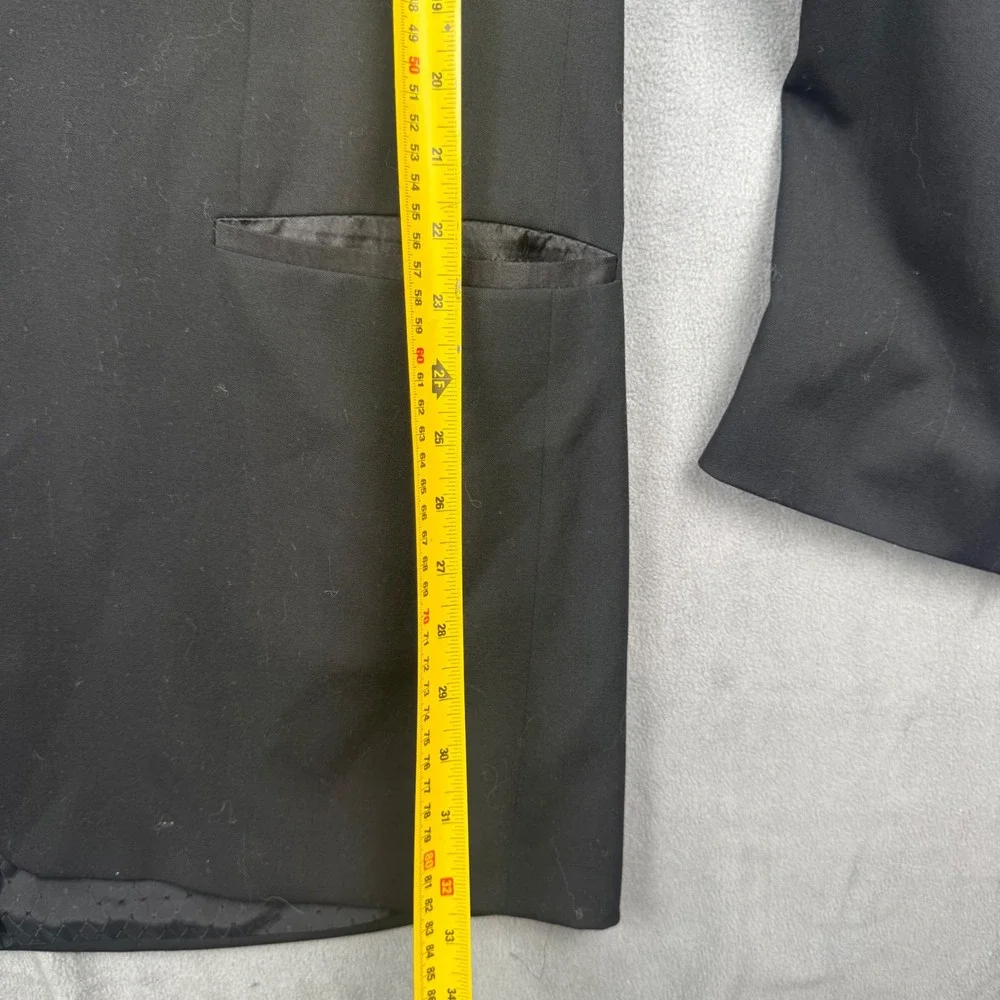 Hugo Boss Mens‎ Tuxedo Jacket Black Super 100 Wool Blazer Made in Germany Formal